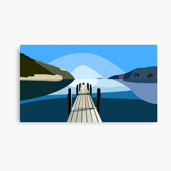 Boardwalk Canvas Print