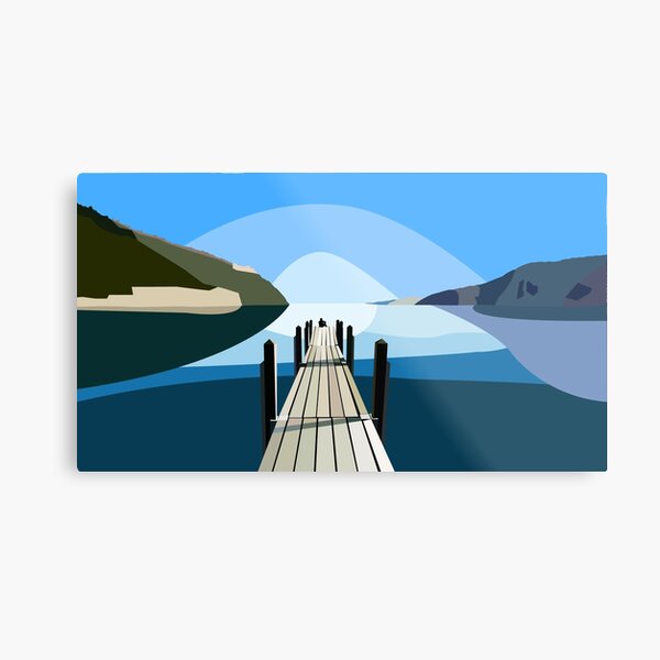 Boardwalk Metal Print