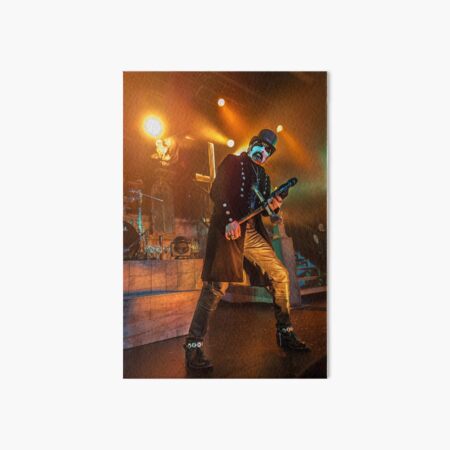 King Diamond live shot Art Board Print