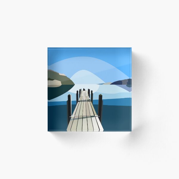 Boardwalk Acrylic Block