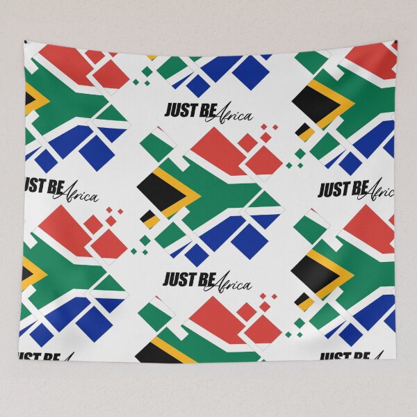Item preview, South Africa Cubed Flat - w/ text designed and sold by JustBeAfrica.