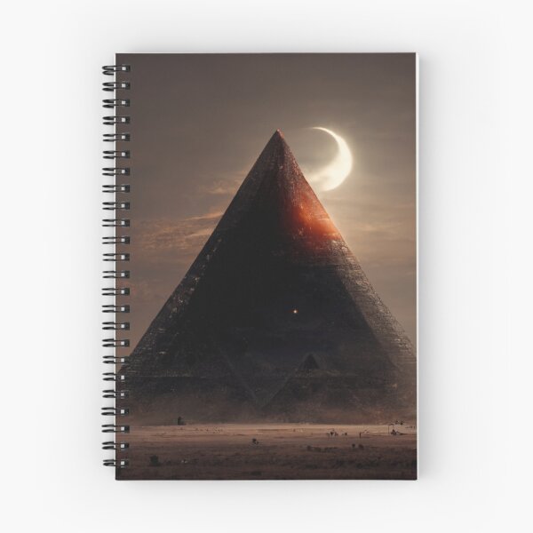 Item preview, Egyptian Pyramid Eclipse 8k Sci-Fi designed and sold by Tekumart.