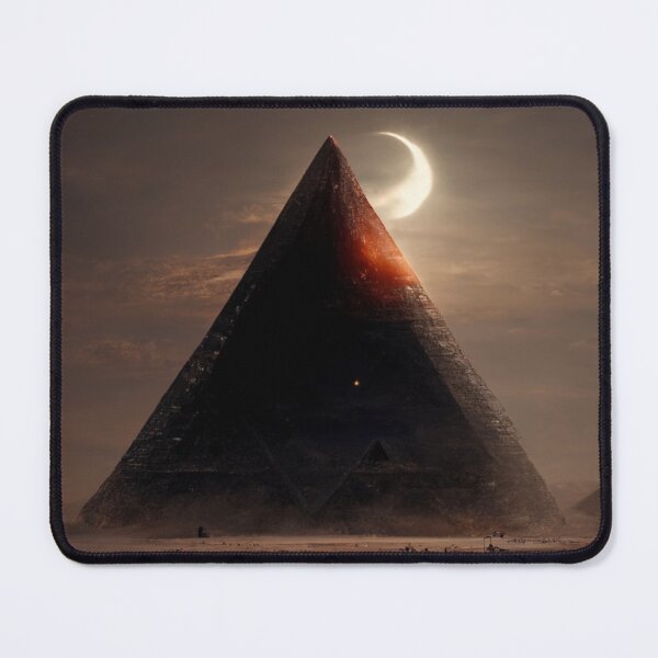 Item preview, Egyptian Pyramid Eclipse 8k Sci-Fi designed and sold by Tekumart.
