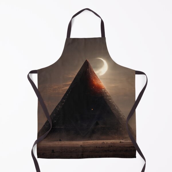 Artikelvorschau, Ägyptische Pyramidenfinsternis 8k Sci-Fi entworfen und verkauft von Tekumart.
