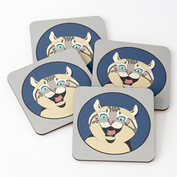 Item preview, Gleeful Cat - Funny Animal Design designed and sold by PetFaces.