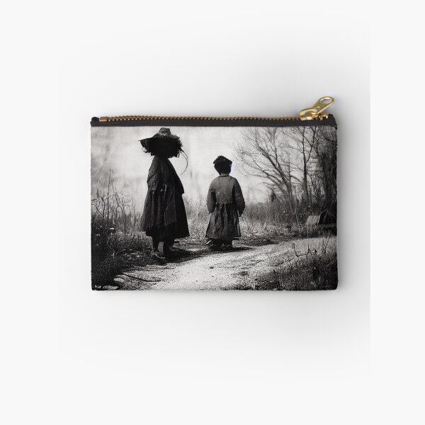Item preview, Old creepy photo in the countryside A.I. generated designed and sold by JinxedMonster.