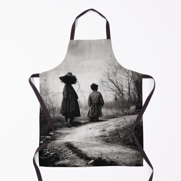 Item preview, Old creepy photo in the countryside A.I. generated designed and sold by JinxedMonster.