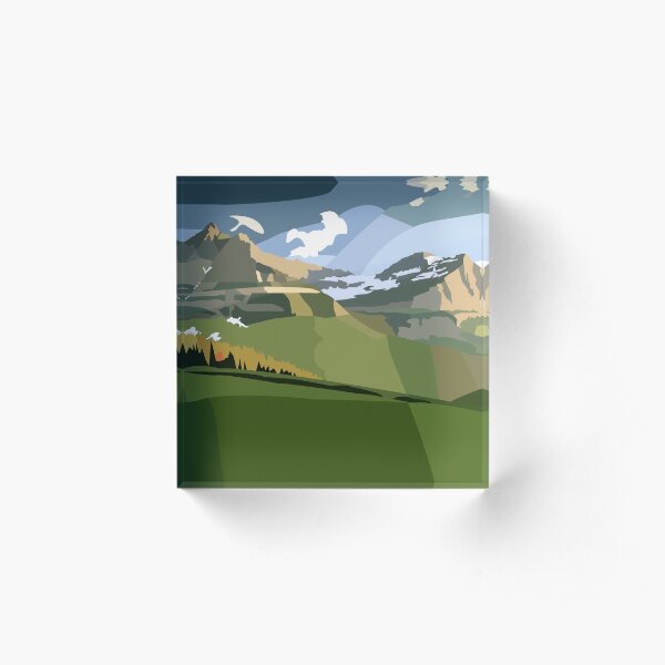 Meadows Acrylic Block
