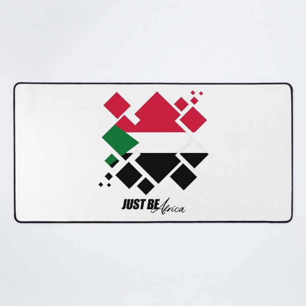 Item preview, Sudan Cubed Flat - w/ text designed and sold by JustBeAfrica.