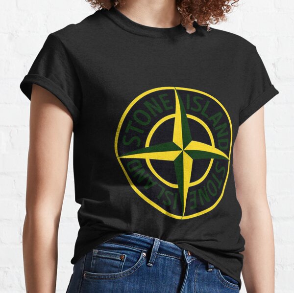 décontracté de l'île de pierre T-shirt classique