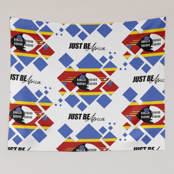 Item preview, Swaziland Cubed Flat - w/ text designed and sold by JustBeAfrica.