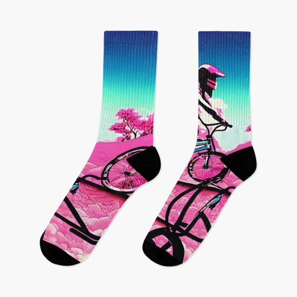 Item preview, Off road Bike trails , BMX synthwave aesthetic surrealism, Japanese trees designed and sold by Scoopivich.