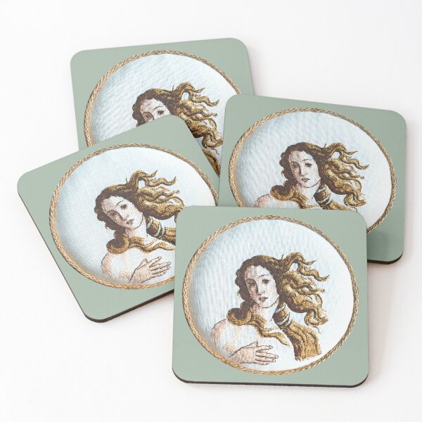 Item preview, the birth of venus embroidery Sandro Botticelli designed and sold by opptop.