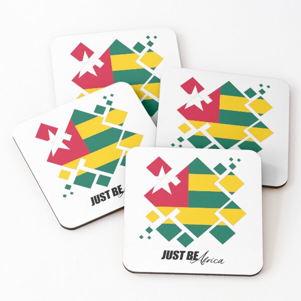 Item preview, Togo Cubed Flat - w/ text designed and sold by JustBeAfrica.