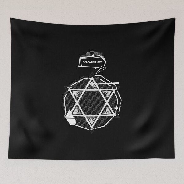 Item preview, Solomon Key Hexagram Design designed and sold by darknessjeff86.