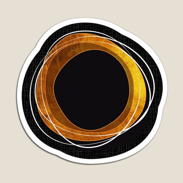 Item preview, Solar Eclipse MCM Gold-Black designed and sold by miavaldez.