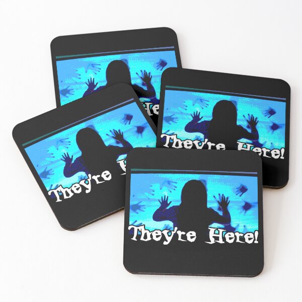 Item preview, Poltergeist They're Here cult movie horror art  designed and sold by TheEP.