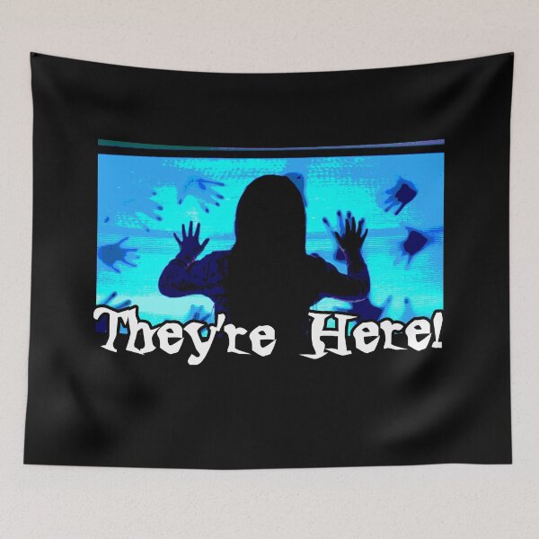 Item preview, Poltergeist They're Here cult movie horror art  designed and sold by TheEP.
