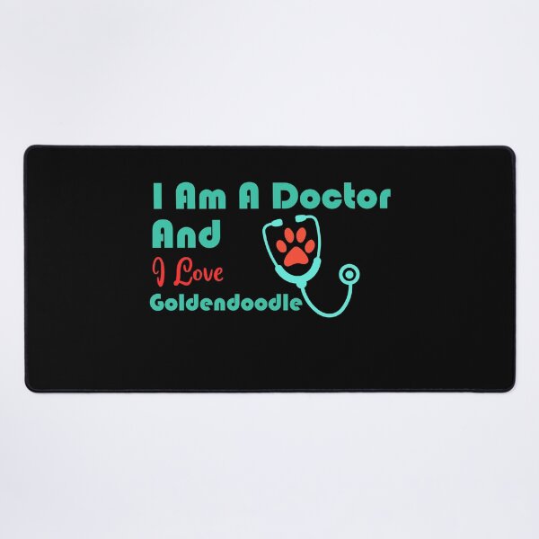 Item preview, i am a doctor and i love Goldendoodle designed and sold by Jadir.