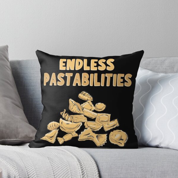 Item preview, Endless Pastabilities Funny Pasta Spaghetti Italian Food designed and sold by OtillieArt.