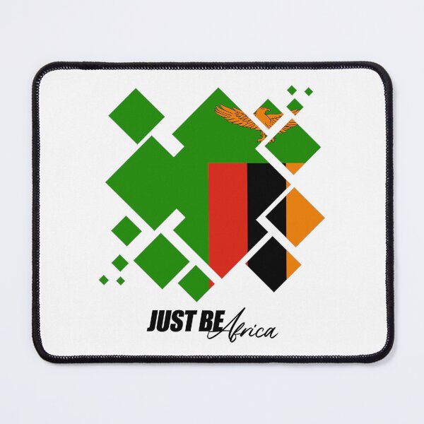 Item preview, Zambia Cubed Flat - w/ text designed and sold by JustBeAfrica.