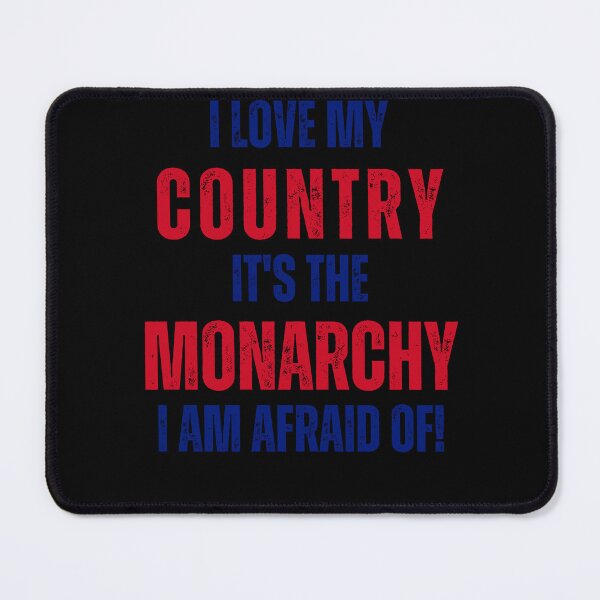 Item preview, I Love My Country But I Am Afraid Of The Monarchy designed and sold by Njoro12.