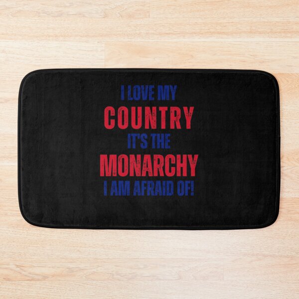 Item preview, I Love My Country But I Am Afraid Of The Monarchy  designed and sold by Njoro12.