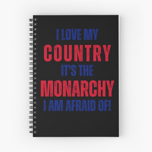 Item preview, I Love My Country But I Am Afraid Of The Monarchy  designed and sold by Njoro12.