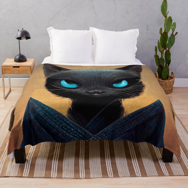 Artikelvorschau, Ninja-Katze entworfen und verkauft von Tekumart.