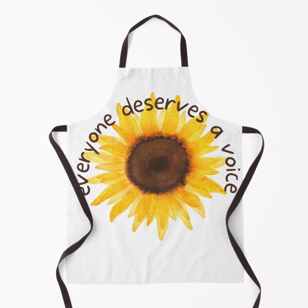 Aperçu de l'œuvre Tout le monde mérite une voix tournesol créée et vendue par ciarameadows.