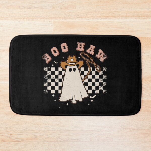 Item preview, Cowgirl Cowboy BooHaw Vintage Retro Western Ghost Halloween Party designed and sold by ambaart.