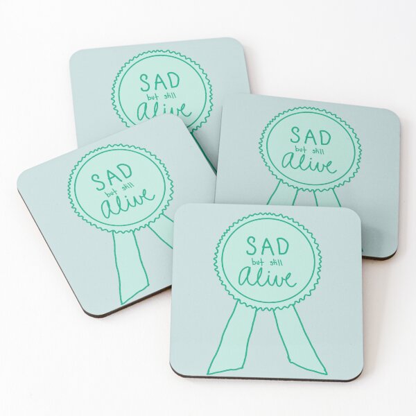 Item preview, Sad but Still Alive designed and sold by CraftyFixationsBoutique.