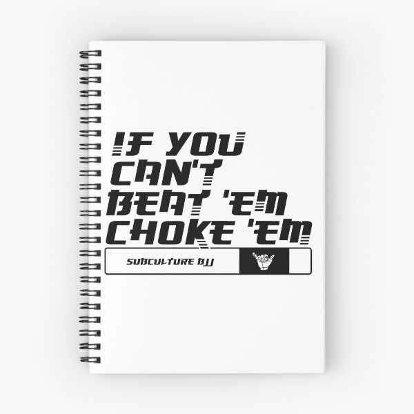 Item preview, BJJ Brazilian jiu-jitsu white Belt choke designed and sold by TheEP.