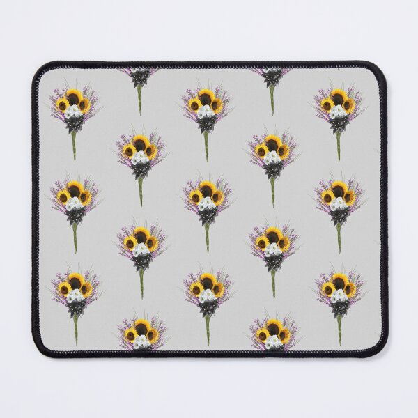 Item preview, subtle non binary pride flowers designed and sold by LittleFinds.