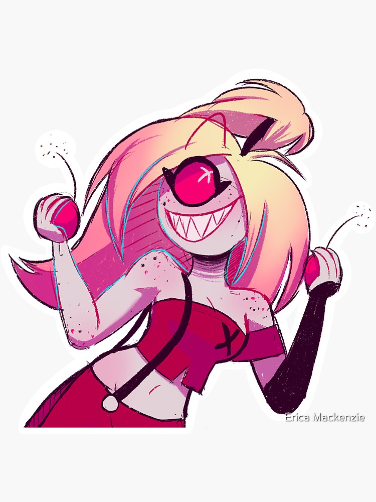 Cherri Bomb Sticker for Sale by Erica Mackenzie | Redbubble