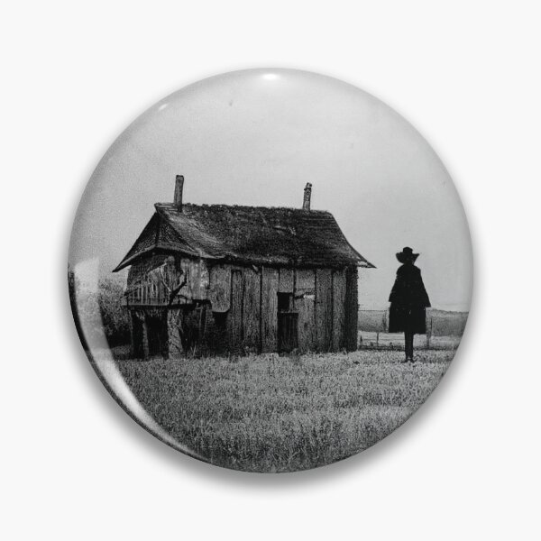 Item preview, Old creepy photo of scarecrow in the countryside A.I. generated designed and sold by JinxedMonster.
