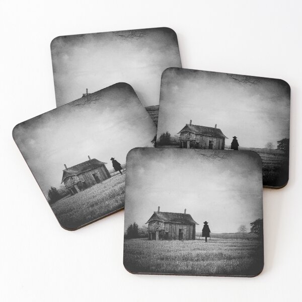 Item preview, Old creepy photo of scarecrow in the countryside A.I. generated designed and sold by JinxedMonster.
