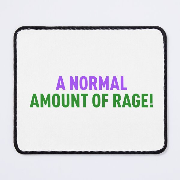 Item preview, A Normal Amount Of Rage! (Colors) designed and sold by FilipeFerreira.