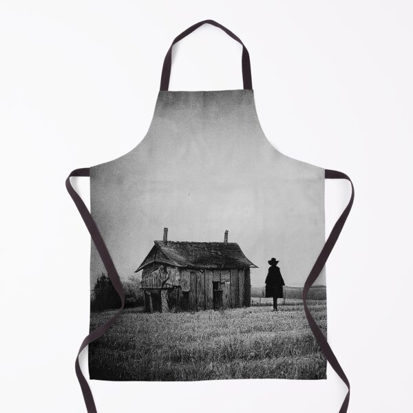 Item preview, Old creepy photo of scarecrow in the countryside A.I. generated designed and sold by JinxedMonster.