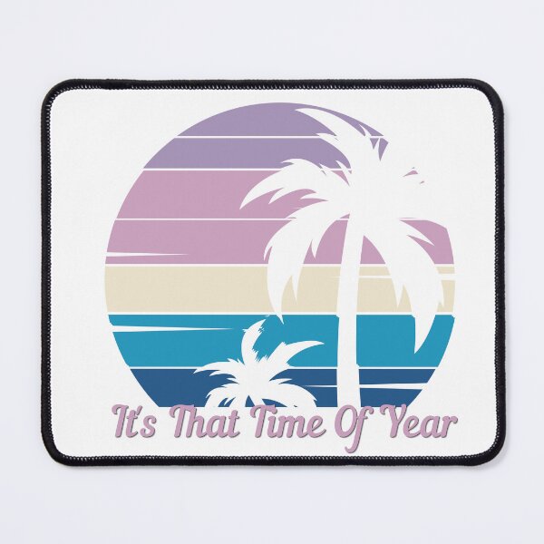 Item preview, It's That Time Of Year - Beach Vibes, Vintage Tropical Sunset designed and sold by Sun Sand & Sea Art.