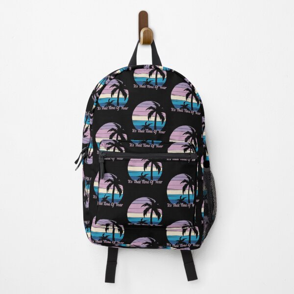 Item preview, It's That Time Of Year - Beach Vibes, Vintage Tropical Sunset designed and sold by Sun Sand & Sea Art.