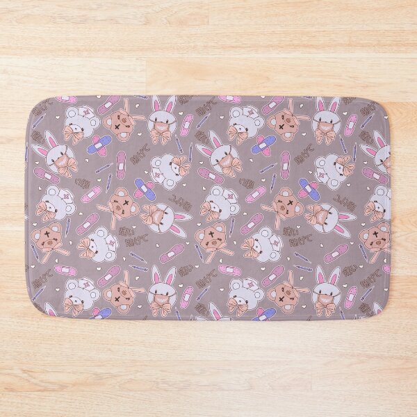 Item preview, Nurse Bears and Bunnies on Chocolate designed and sold by Cass Noel Studio.