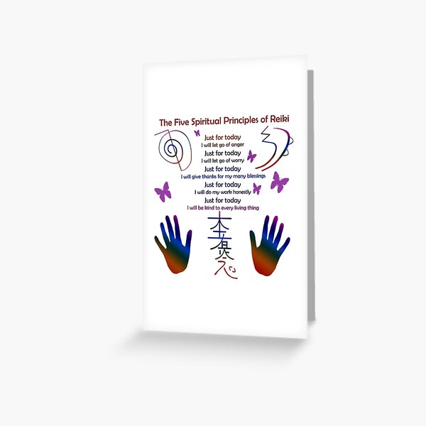 Item preview, The 5 Principles of Reiki designed and sold by Frankey Craig.