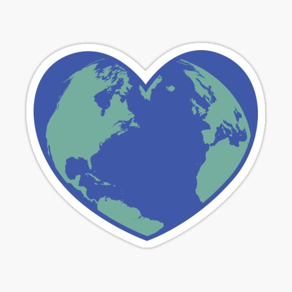 Earth Love Sticker