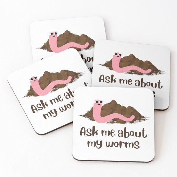 Item preview, Ask Me About My Worms - Worm Farmer, Vermiculture Compost Gift designed and sold by Sophie’s Tees.