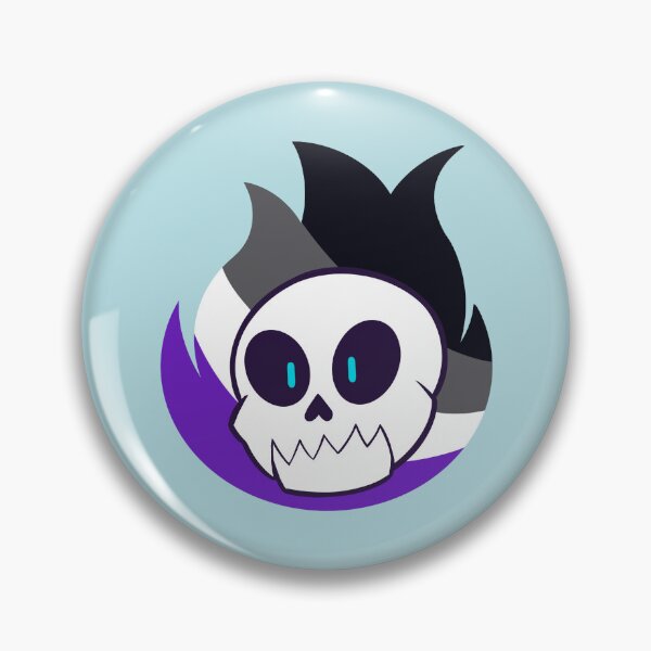 Item preview, Asexual Skull designed and sold by Electric Rainbow Skull.