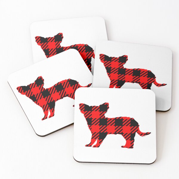 Item preview, Buffalo Plaid Chihuahua designed and sold by franktact.