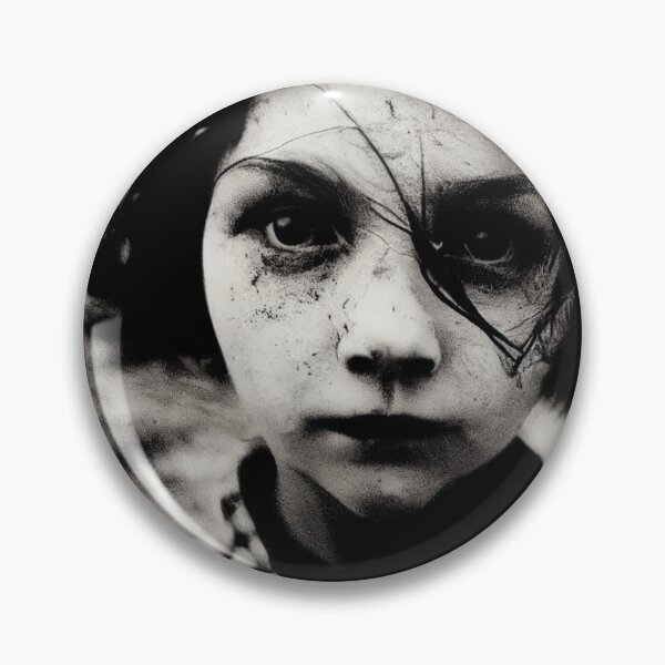 Item preview, Creepy photo of broken realistic human doll A.I. generated designed and sold by JinxedMonster.