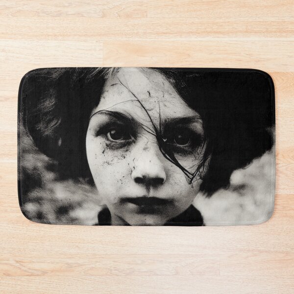 Item preview, Creepy photo of broken realistic human doll A.I. generated designed and sold by JinxedMonster.