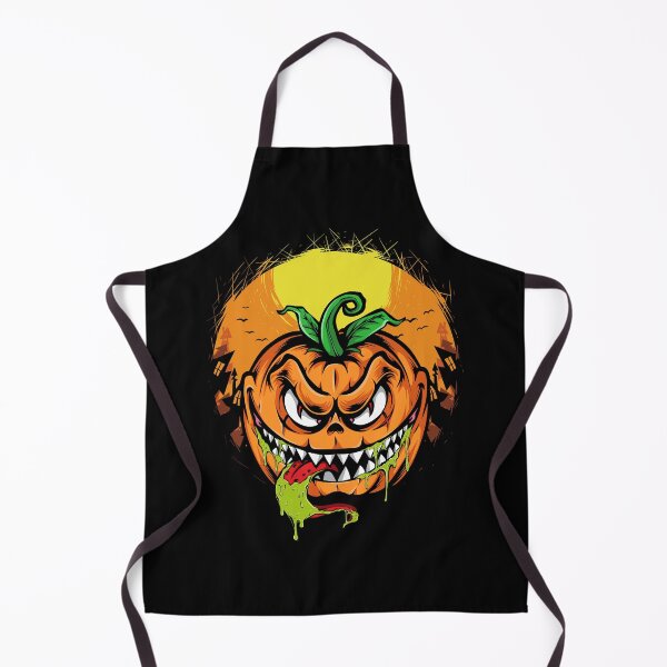 Item preview, Monster Halloween Scary Evil Pumpkin Funny Pumpkin Head designed and sold by SpookySeasonTee.